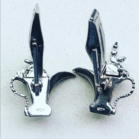Vintage Sterling Coffee Pots Cuff Links - Picture 4 of 4